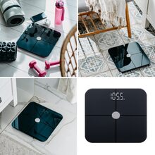 Весы напольные ADLER AD 8187 black