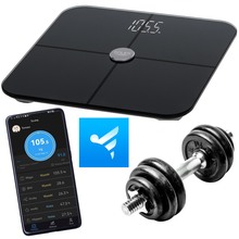 Весы напольные ADLER AD 8187 black