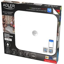 Весы напольные ADLER AD 8187 white