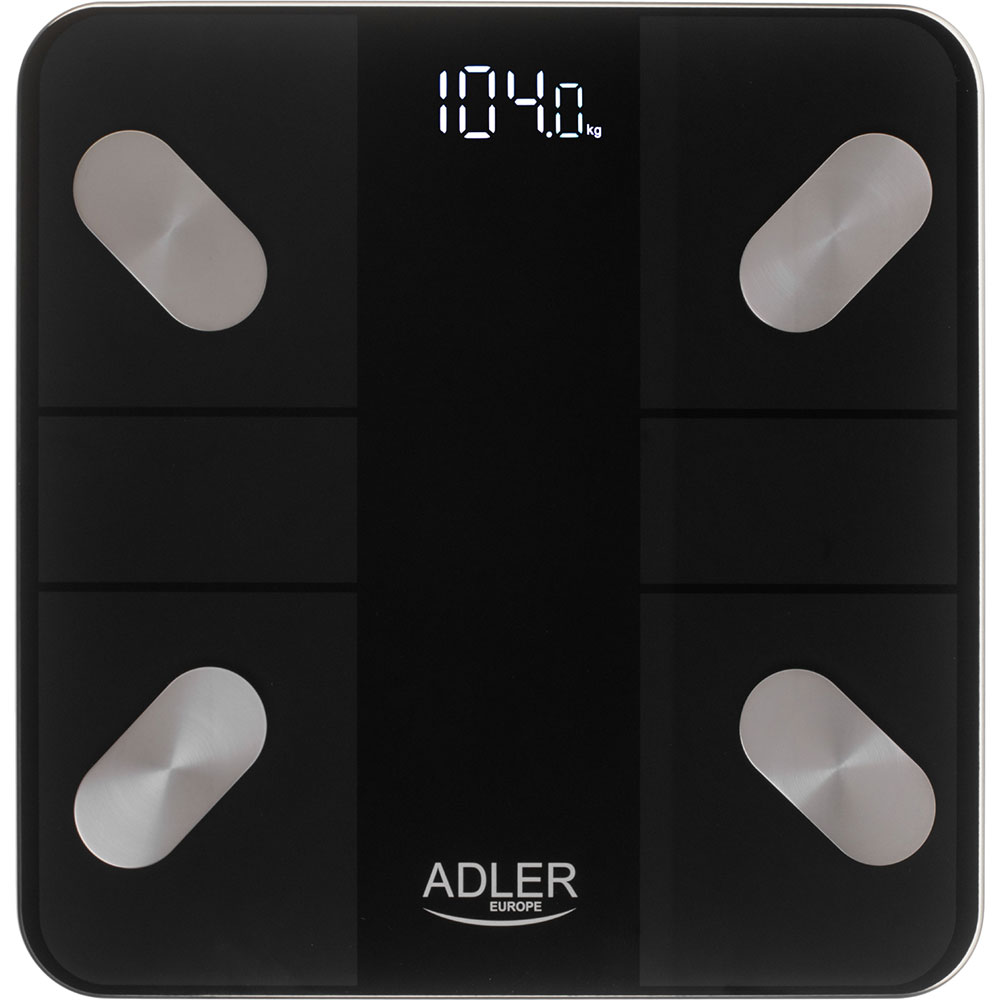 Ваги для підлоги ADLER AD 8186 Black (AD8186B) Ваги для підлоги ADLER AD 8186 Black (AD8186B)