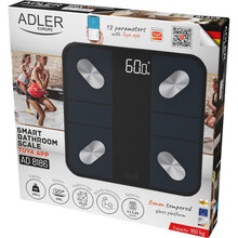 Ваги для підлоги ADLER AD 8186 Black (AD8186B)