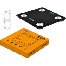 Ваги для підлоги DYXON Megascales 200 Black (DXNVGMGSCLS200B)