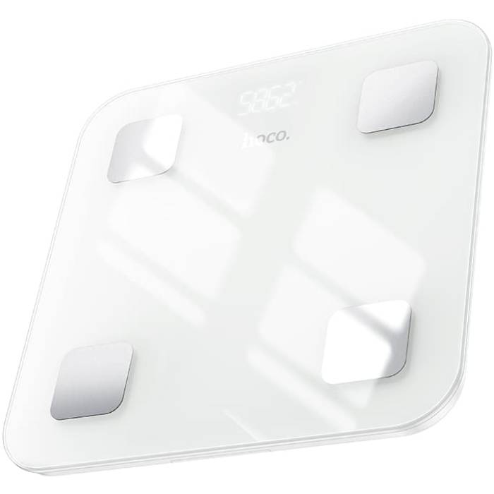 Весы напольные HOCO HI21 Smart Body Fat Scale White Назначение диагностические (SMART)