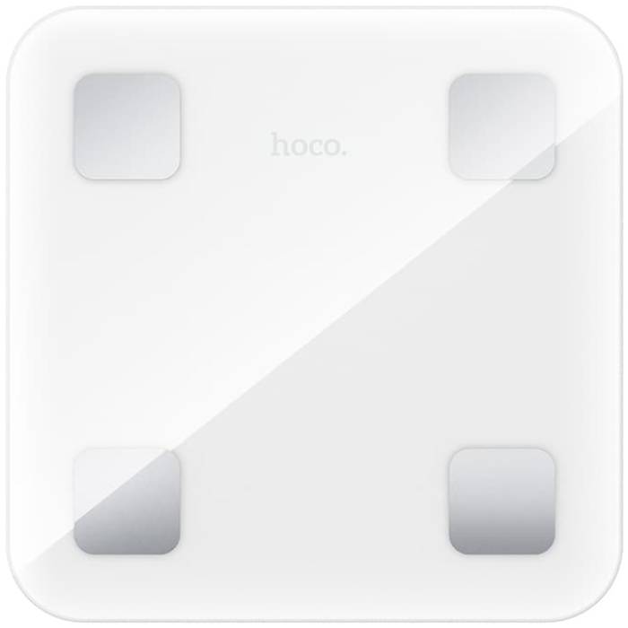 Весы напольные HOCO HI21 Smart Body Fat Scale White Весы напольные HOCO HI21 Smart Body Fat Scale White