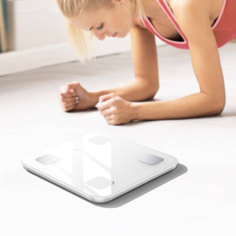 Заказать Весы напольные HOCO HI21 Smart Body Fat Scale White