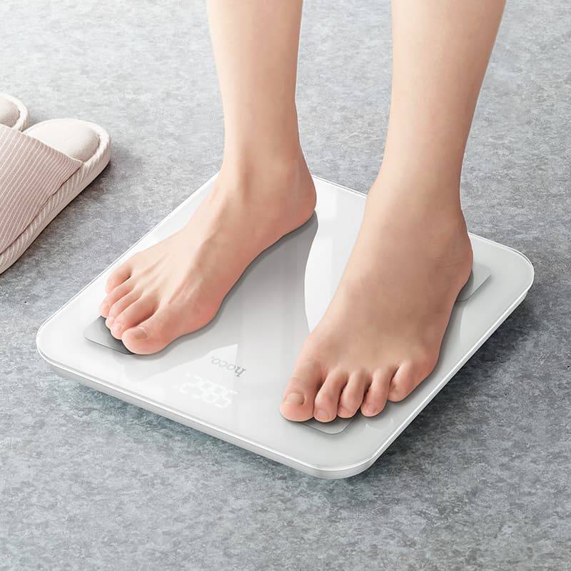 Фото Весы напольные HOCO HI21 Smart Body Fat Scale White