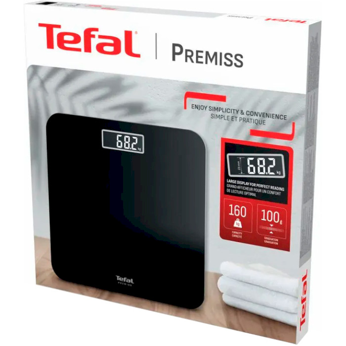 Весы напольные TEFAL PP1800V0 Материал стекло