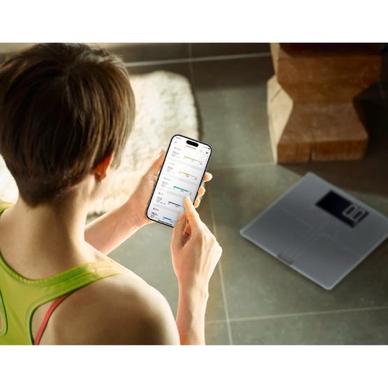 Внешний вид Весы напольные SOEHNLE SHAPE SENSE CONNECT 200 Silver (63873)