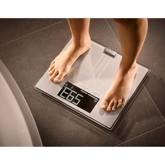 Весы напольные SOEHNLE SHAPE SENSE CONNECT 200 Silver (63873) Материал стекло