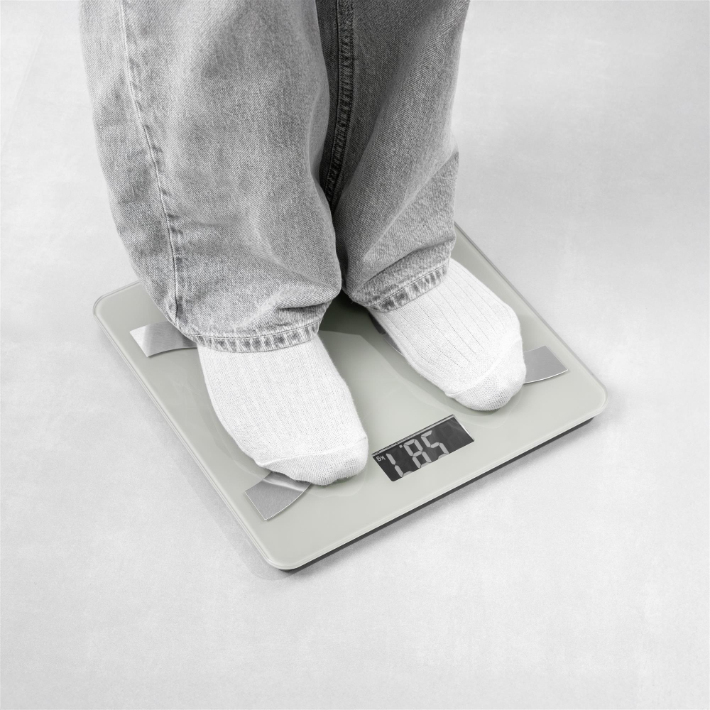 Ваги для підлоги GRIFON BS18WGLGR Колір сірий