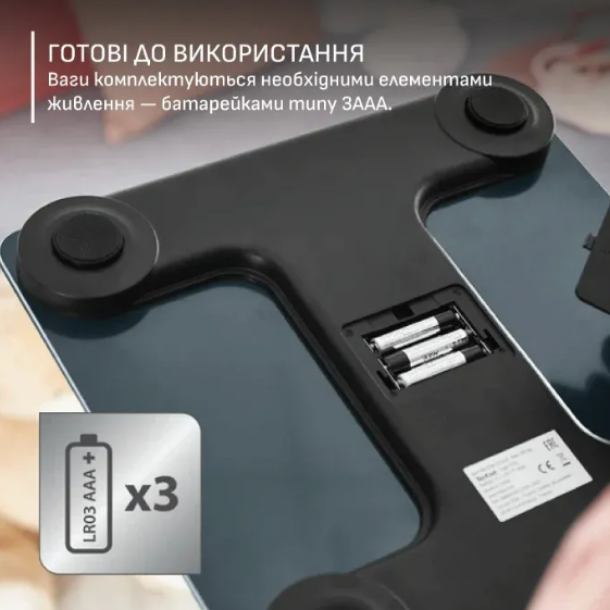 Внешний вид Весы напольные TEFAL Goodvibes Life+ BM9720F0 Blue