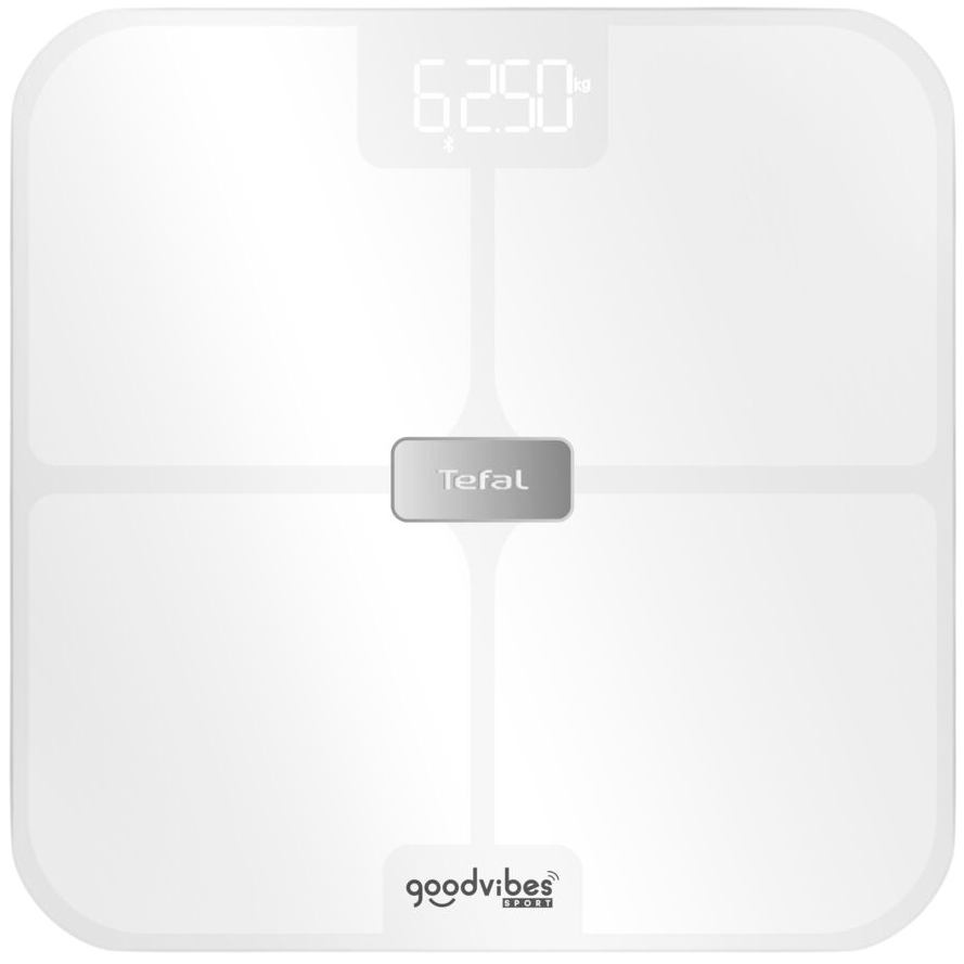 Весы напольные TEFAL Goodvibes Sport BM9740F0 White