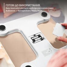 Весы напольные TEFAL Goodvibes Sport BM9740F0 White