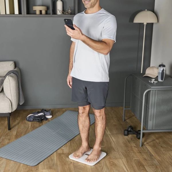 В Фокстрот Весы напольные TEFAL Goodvibes Sport BM9740F0 White