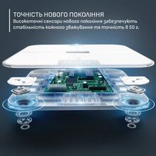 Весы напольные TEFAL Goodvibes Sport BM9740F0 White