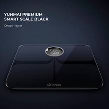 Весы напольные YUNMAI Premium Smart Scale Black (M1301-BK)