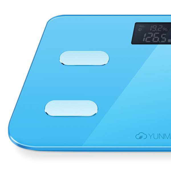 Весы напольные YUNMAI Color Smart Scale Blue (M1302-BL) Цвет голубой