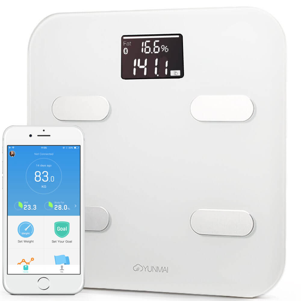 Весы напольные YUNMAI Color Smart Scale White (M1302-WH)