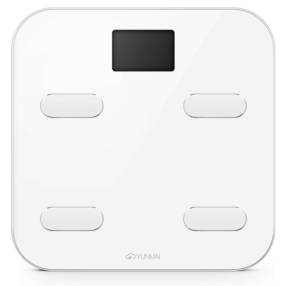 Весы напольные YUNMAI Color Smart Scale White (M1302-WH) Материал стекло