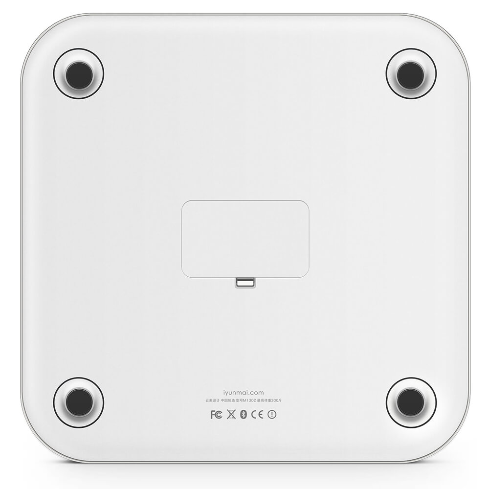 Внешний вид Весы напольные YUNMAI Color Smart Scale White (M1302-WH)