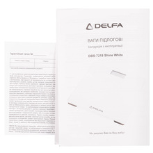 Ваги підлогові DELFA DBS-7218 Shine white