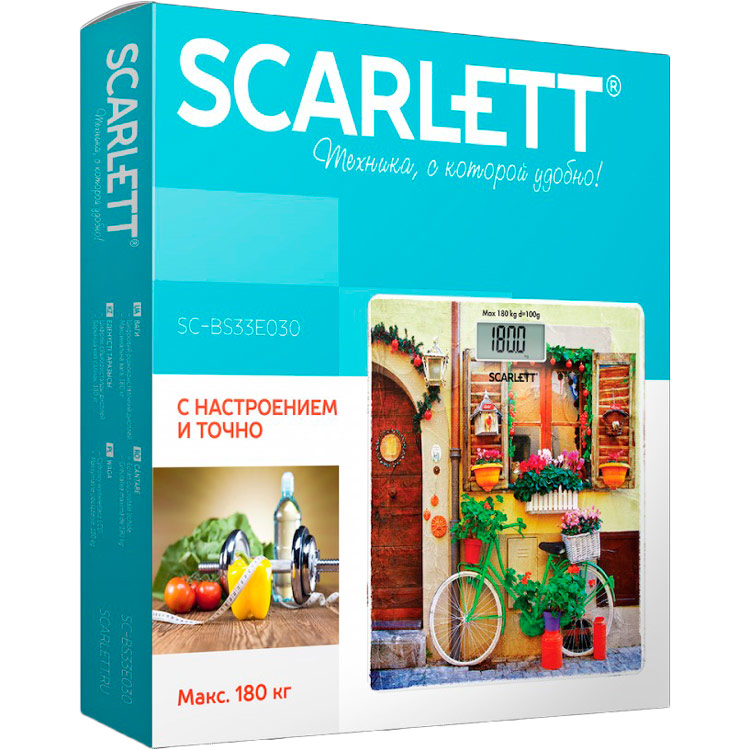 Весы напольные SCARLETT SC-BS33E030 Тип электронные