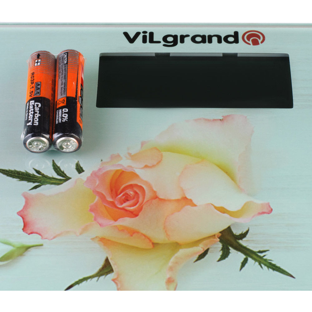 Зовнішній вигляд Ваги підлогові Vilgrand VFS-1832 Roses