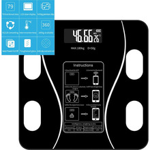 Весы напольные SCALE one Black (scl-001bl)