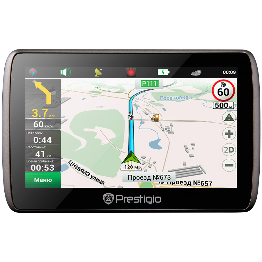 GPS-навигатор PRESTIGIO GeoVision 5000 (PGPS5000CIS04GBNV)