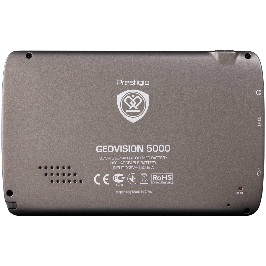 GPS-навигатор PRESTIGIO GeoVision 5000 (PGPS5000CIS04GBNV) Тип автомобильный