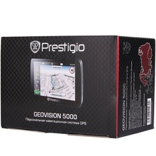 GPS-навигатор PRESTIGIO GeoVision 5000 (PGPS5000CIS04GBNV)