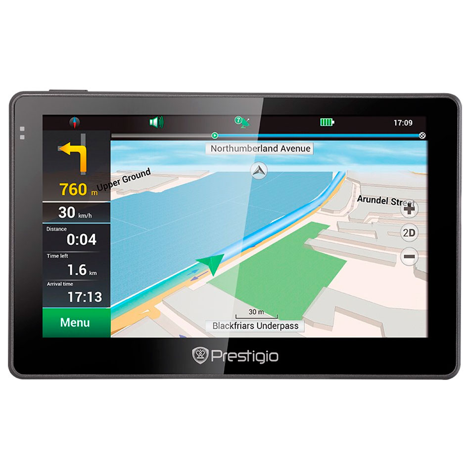 GPS-навигатор PRESTIGIO GeoVision 5057 (PGPS5057CIS04GBNV)