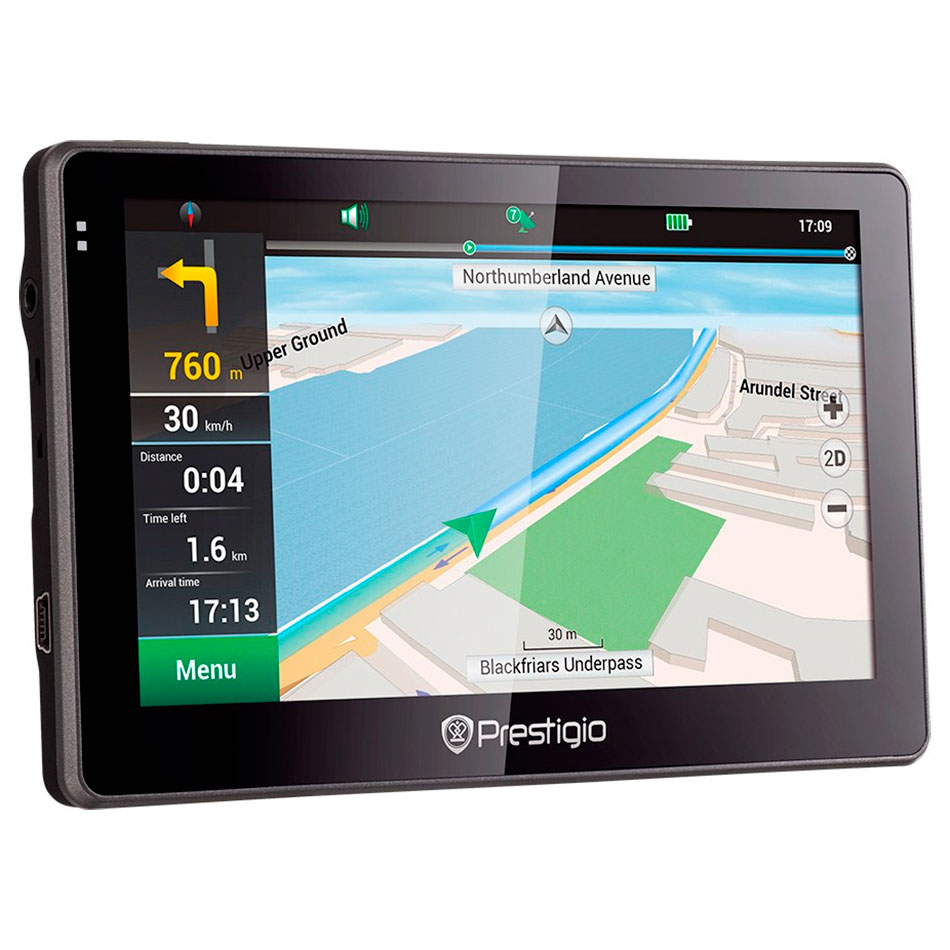 GPS-навигатор PRESTIGIO GeoVision 5057 (PGPS5057CIS04GBNV) Установленные карты Navitel