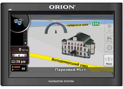 GPS-навигатор ORION G4330BT-UEWR