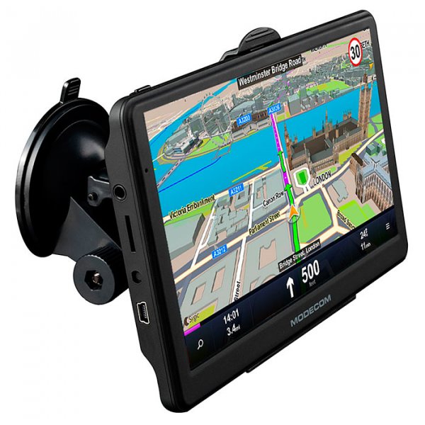 GPS-навигатор MODECOM Device FreeWAY SX 7.1 MapFactor (NAV-FREEWAYSX71-MF-EU) Тип автомобильный