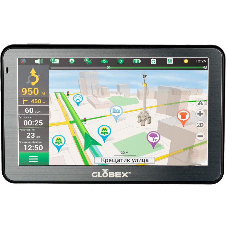 GPS-навигатор GLOBEX GE512 Навлюкс GPS-навигатор GLOBEX GE512 Навлюкс