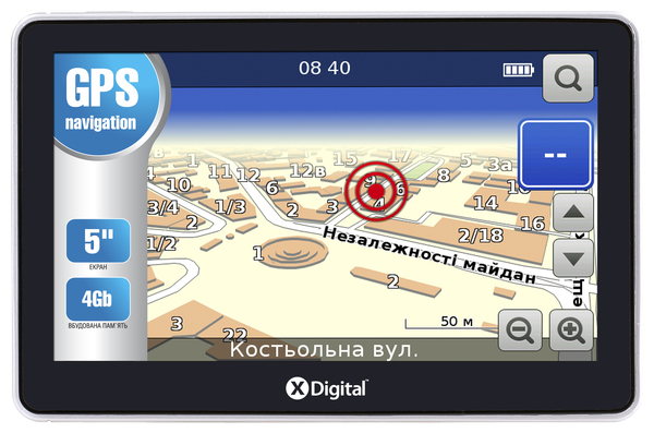 GPS-навигатор Navi X-DIGITAL 552