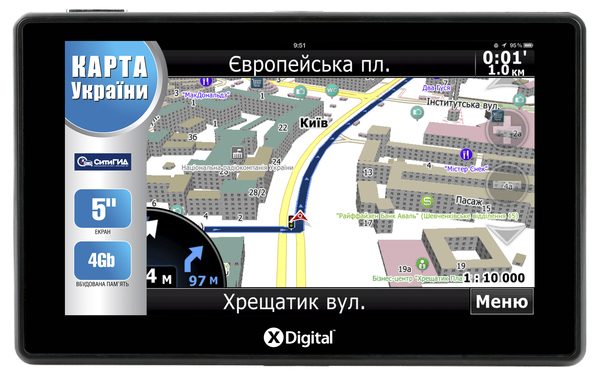 GPS-навигатор Navi X-DIGITAL A572