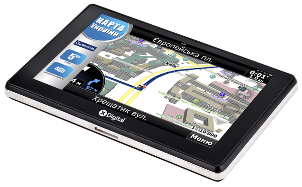 GPS-навигатор Navi X-DIGITAL A572 Тип автомобильный