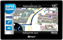 Для автомобіля GPS-навігатор X-DIGITAL A718 CityGuide