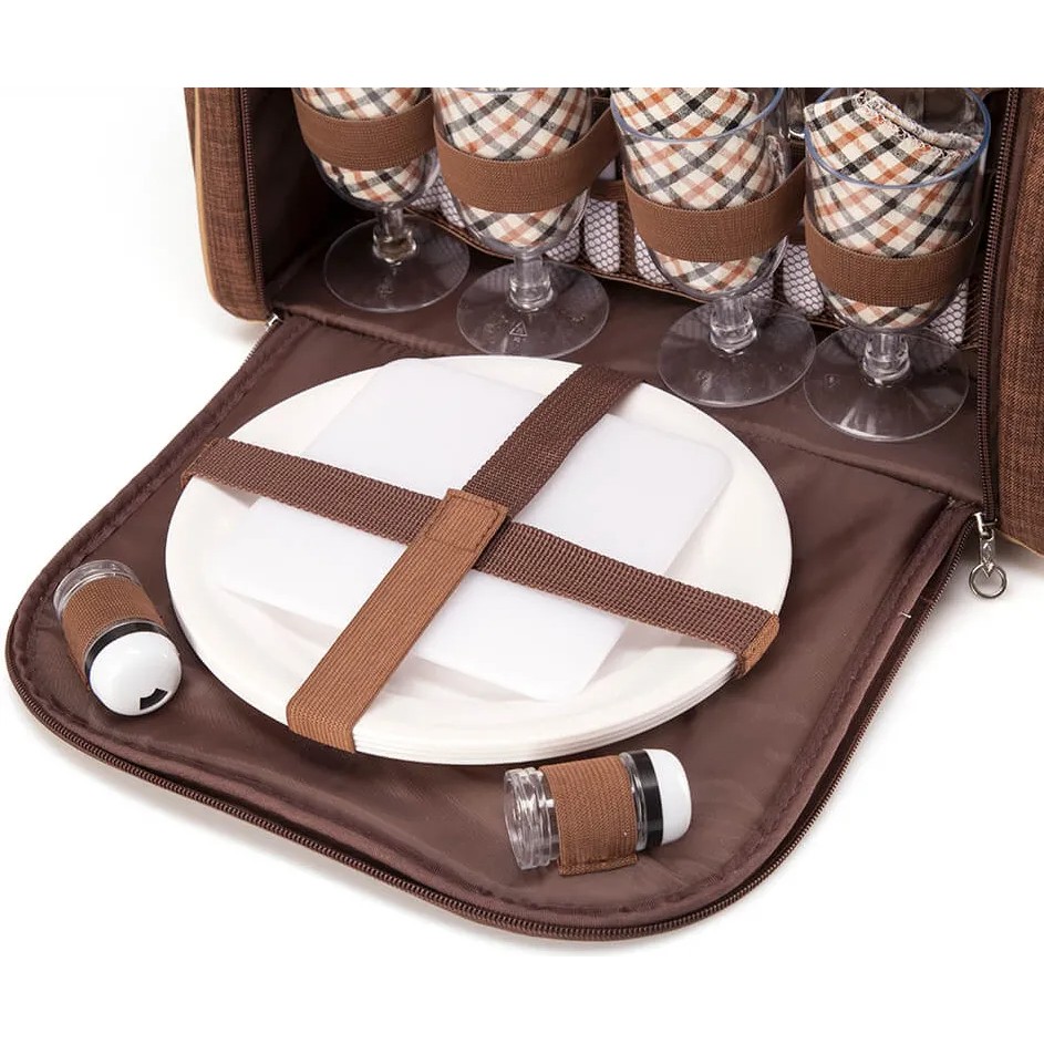 Набор для пикника КЕМПІНГ «Flax» (4823082714384) Материал сумки полиэстер 600 ден