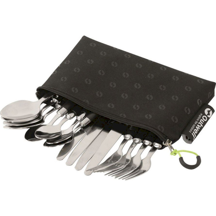 

Набор для пикника OUTWELL Pouch Cutlery Set Black (650985), Набір д/пікніка Pouch Cutlery Set Black (650985)