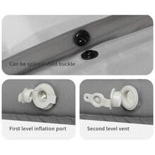 Матрац надувний NATUREHIKE CNK2450WS035 95 мм коричневий (6927595796955)