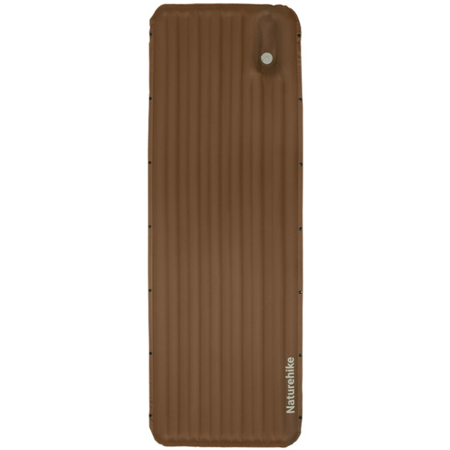 Матрац надувний NATUREHIKE CNK2450WS035 95 мм коричневий (6927595796955)