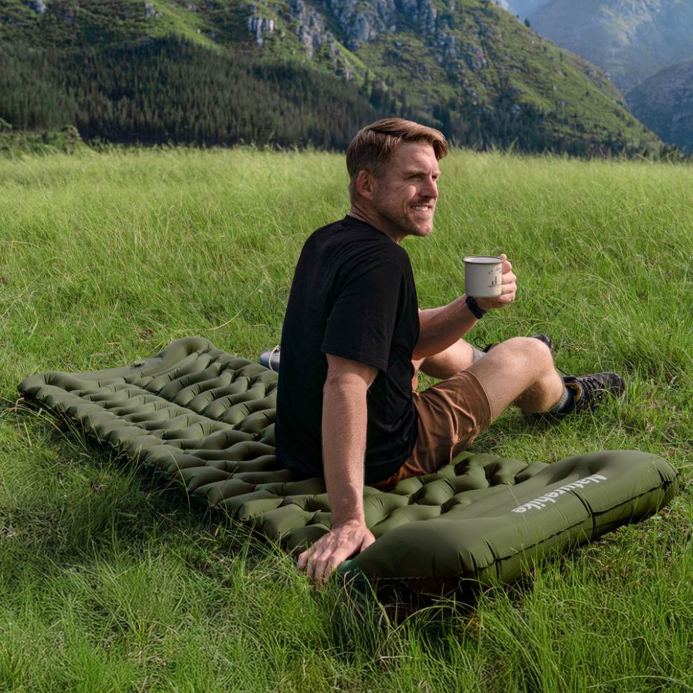 Матрас надувной NATUREHIKE CNK2550WS019 65 мм зеленый (6977465869654) Покупка Матрас надувной NATUREHIKE CNK2550WS019 65 мм зеленый (6977465869654)