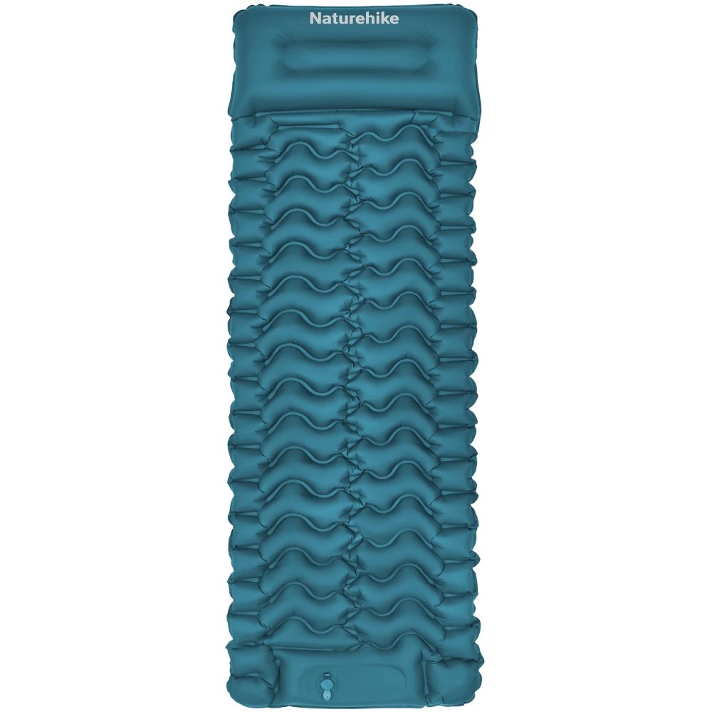 Матрас надувной NATUREHIKE CNK2550WS019 65 мм синий (6977465869661) Матрас надувной NATUREHIKE CNK2550WS019 65 мм синий (6977465869661)