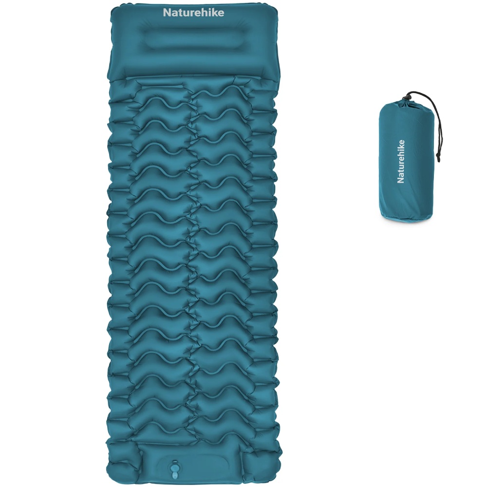Матрас надувной NATUREHIKE CNK2550WS019 65 мм синий (6977465869661) Матрас надувной NATUREHIKE CNK2550WS019 65 мм синий (6977465869661) Допустимая нагрузка 125