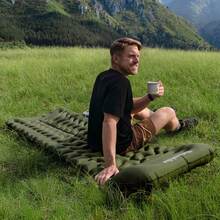 Матрас надувной NATUREHIKE CNK2550WS019 65 мм зеленый (6977465869630) Матрас надувной NATUREHIKE CNK2550WS019 65 мм зеленый (6977465869630)