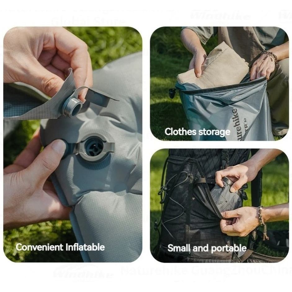 В інтернет магазині Мішок NATUREHIKE для надування матраців CNK2450PJ013 сірий (6927595793909)