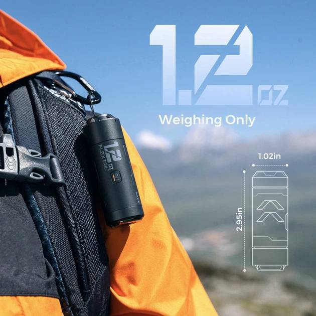 Портативный мини-насос FLEXTAIL Zero Pump Black (ZP650cht-BK-i) Материал ABS-пластик, PC